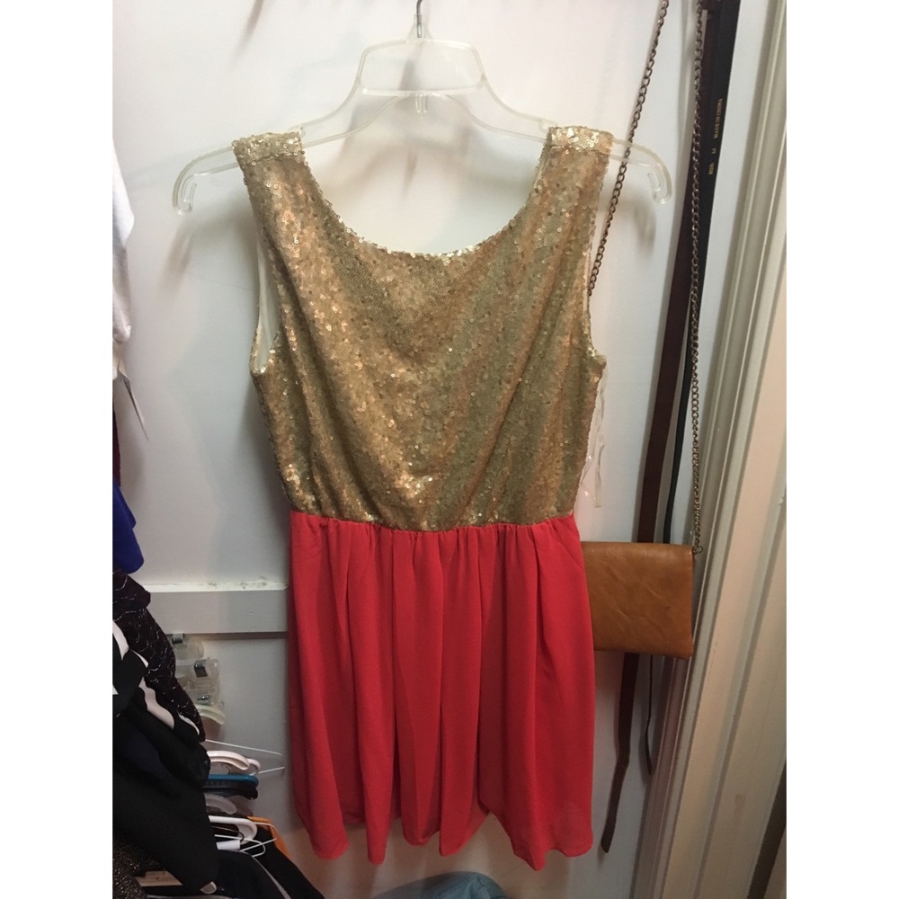 Short sequin dress